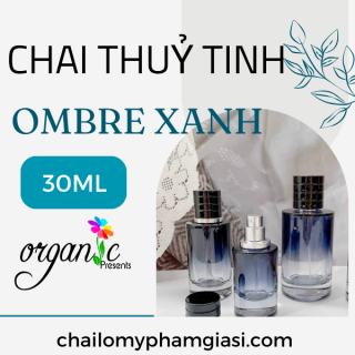 CHAI THỦY TINH PHUN SƯƠNG 30ML (OMBRE XANH)